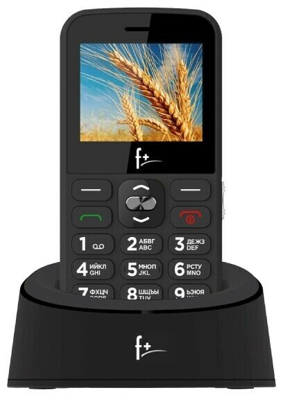 Телефон F+ Ezzy 5C, черный